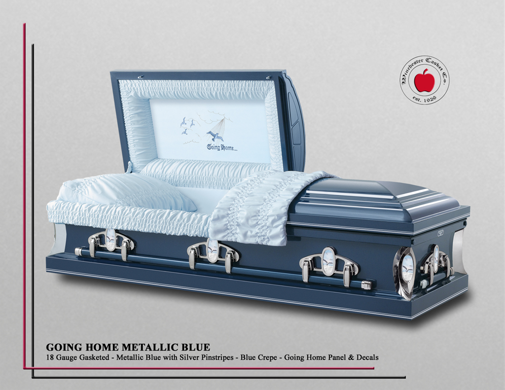 Going Home Metallic Blue